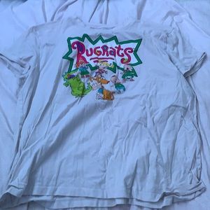 White Graphic Tee